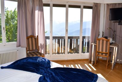 Nos chambres avec une superbe vue