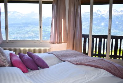 Nos chambres avec une superbe vue
